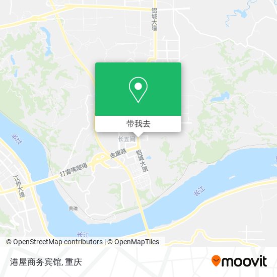 港屋商务宾馆地图
