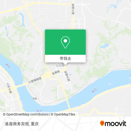 港屋商务宾馆地图