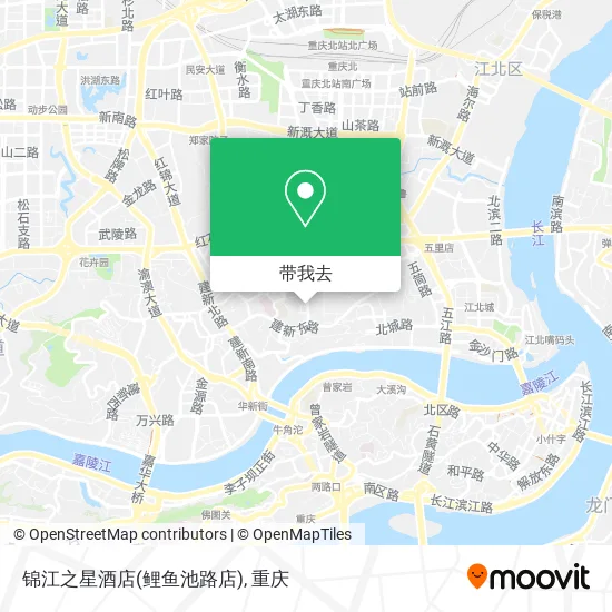 锦江之星酒店(鲤鱼池路店)地图