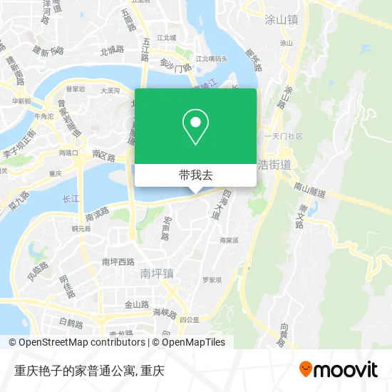 重庆艳子的家普通公寓地图