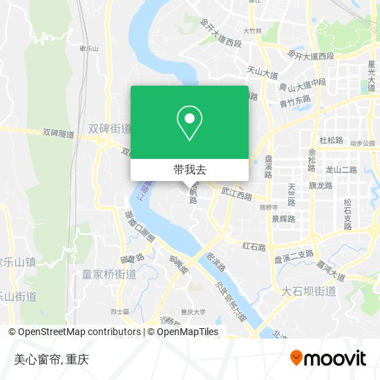 美心窗帘地图