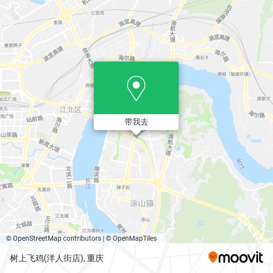 树上飞鸡(洋人街店)地图
