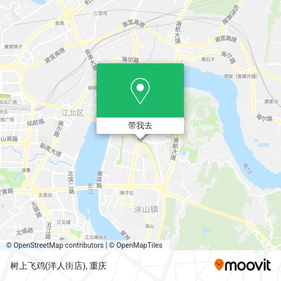 树上飞鸡(洋人街店)地图
