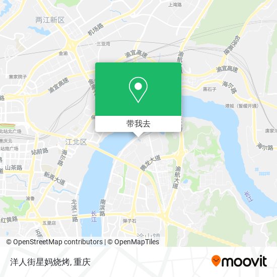 洋人街星妈烧烤地图