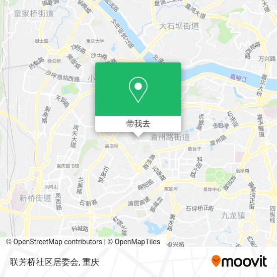 联芳桥社区居委会地图