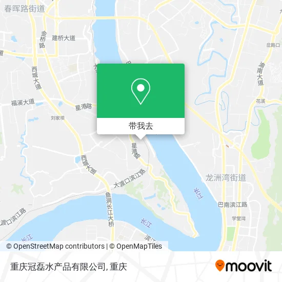 重庆冠磊水产品有限公司地图