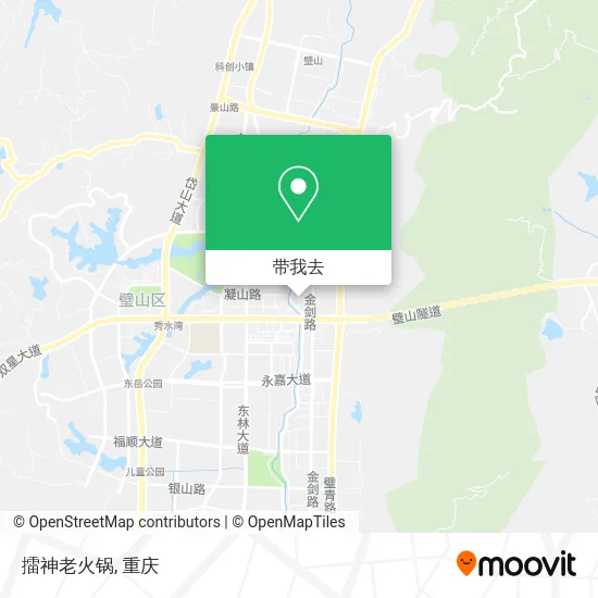 擂神老火锅地图