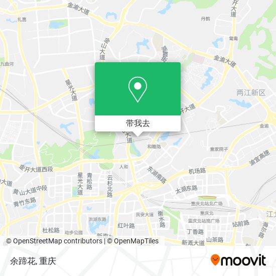 余蹄花地图