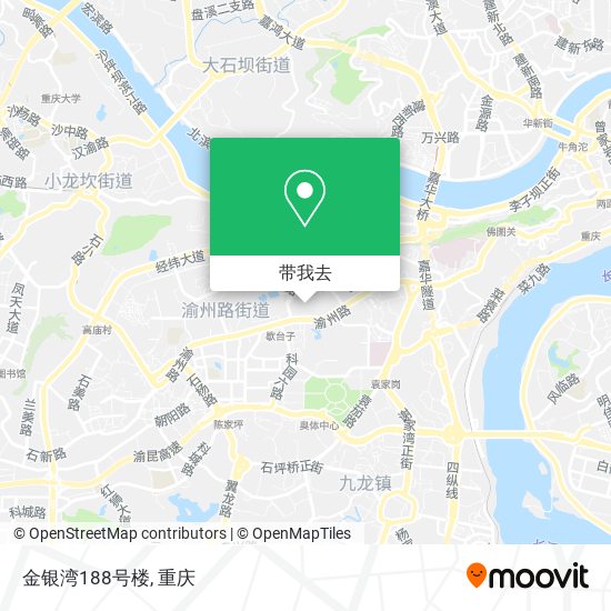 金银湾188号楼地图