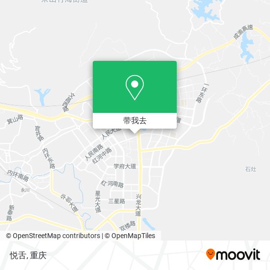 悦舌地图