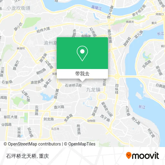 石坪桥北天桥地图
