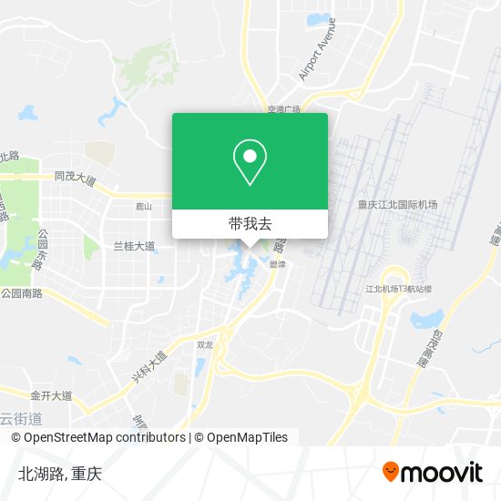 北湖路地图