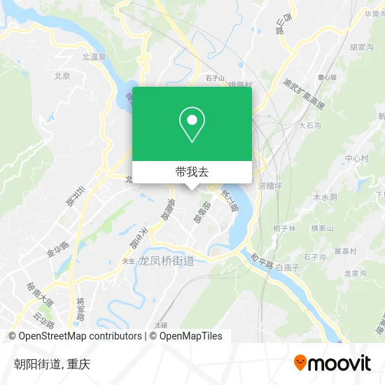 朝阳街道地图