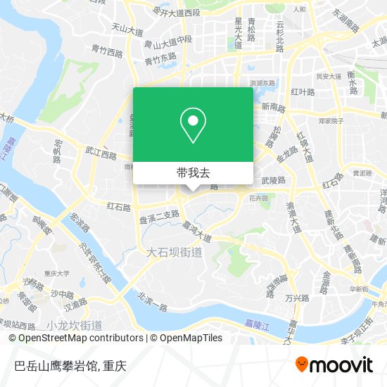 巴岳山鹰攀岩馆地图