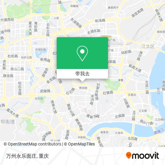 万州永乐面庄地图