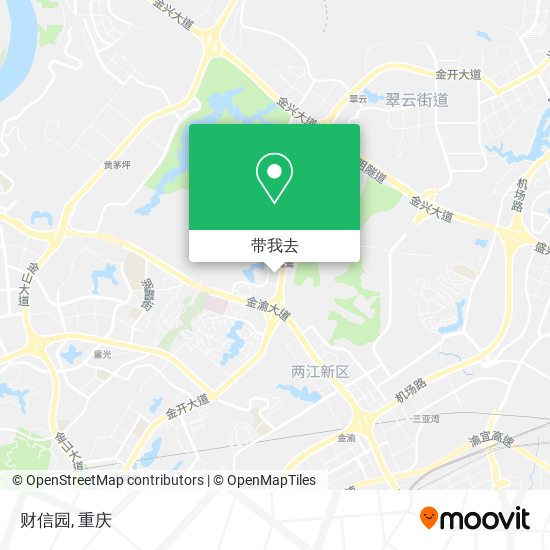 财信园地图