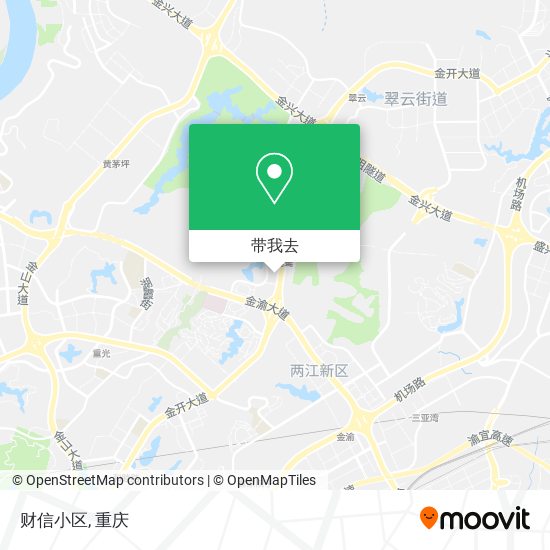 财信小区地图