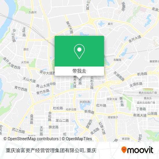 重庆渝富资产经营管理集团有限公司地图