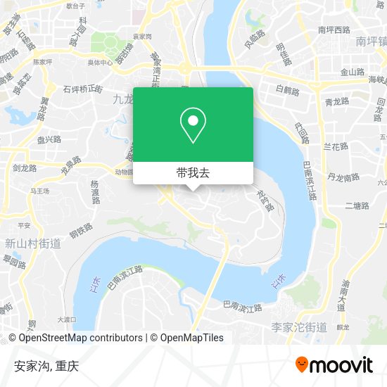 安家沟地图