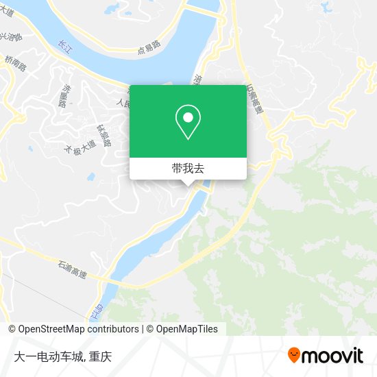 大一电动车城地图