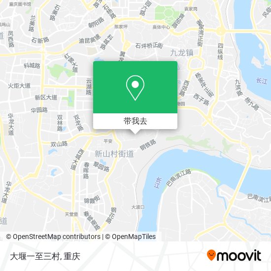 大堰一至三村地图