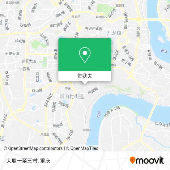 大堰一至三村地图