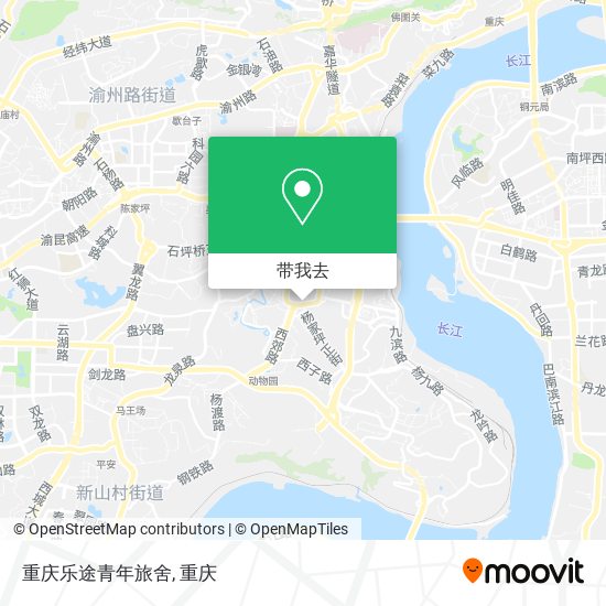 重庆乐途青年旅舍地图