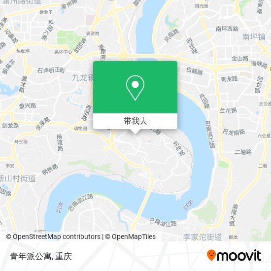 青年派公寓地图