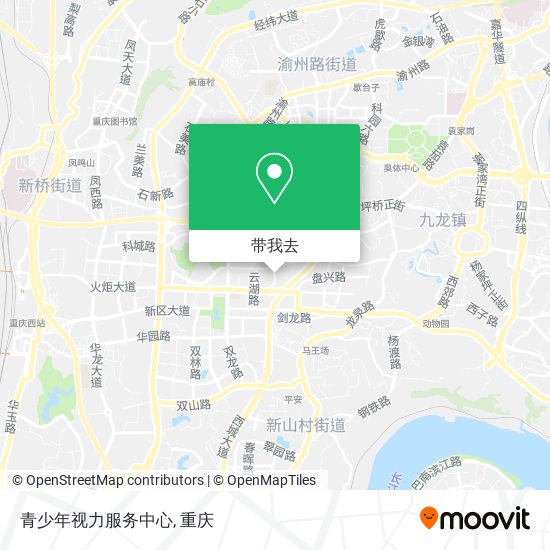青少年视力服务中心地图