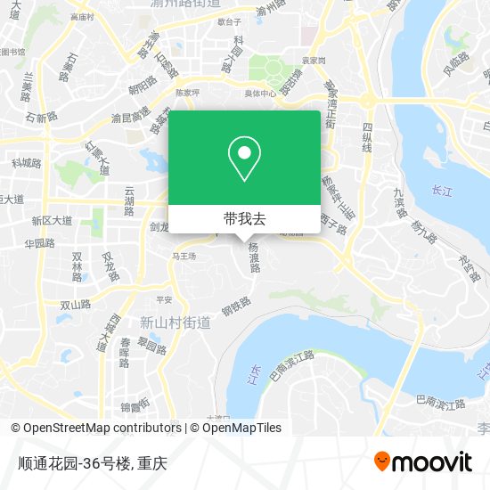 顺通花园-36号楼地图