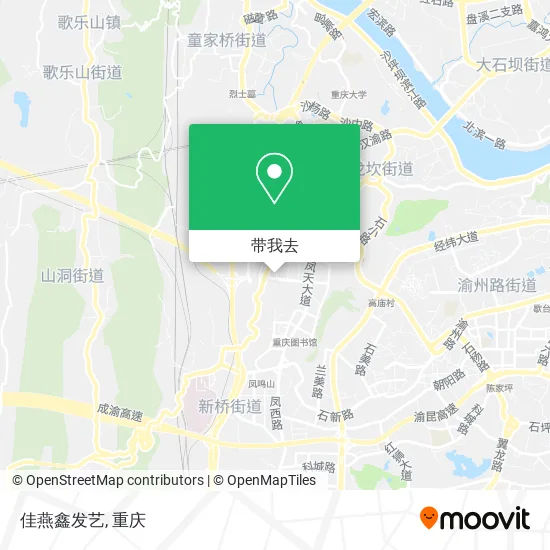 佳燕鑫发艺地图
