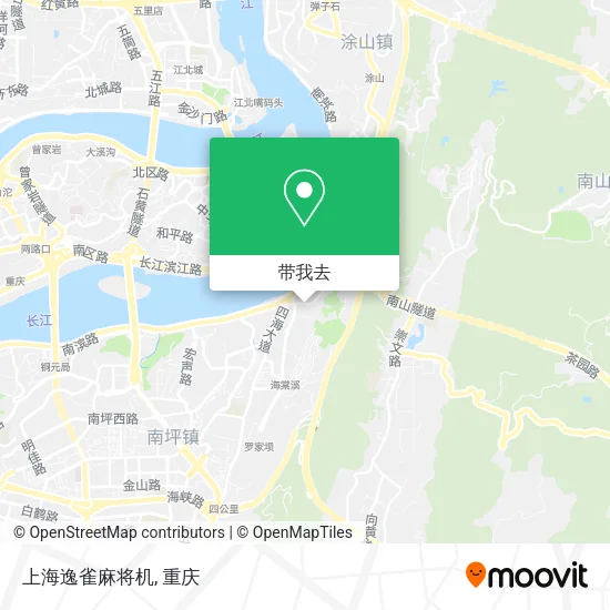 上海逸雀麻将机地图