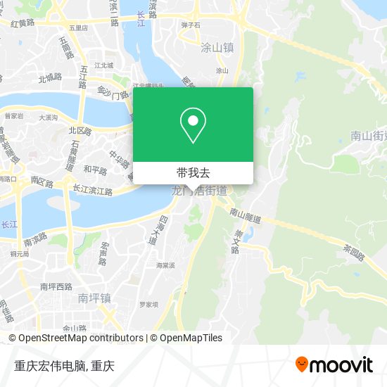 重庆宏伟电脑地图