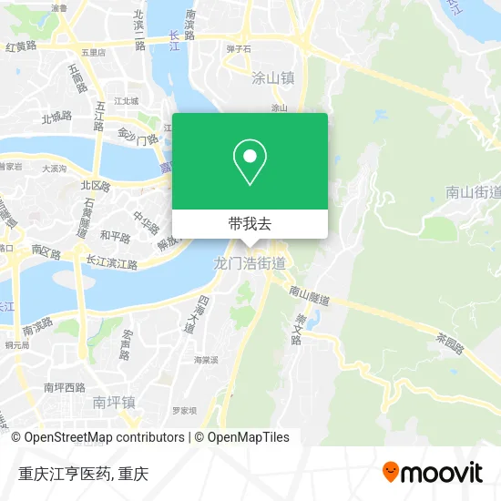 重庆江亨医药地图