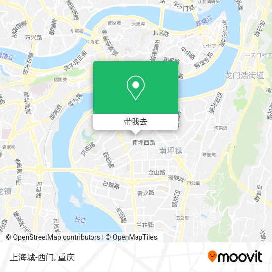 上海城-西门地图