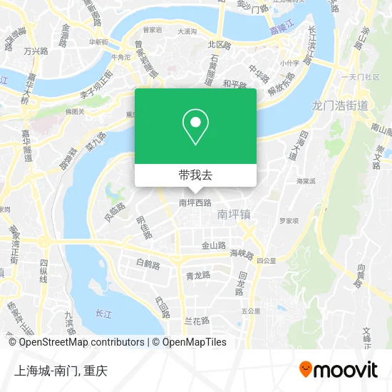 上海城-南门地图