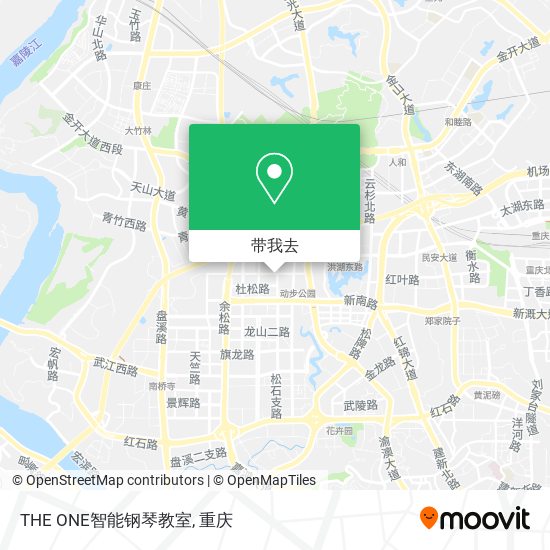 THE ONE智能钢琴教室地图