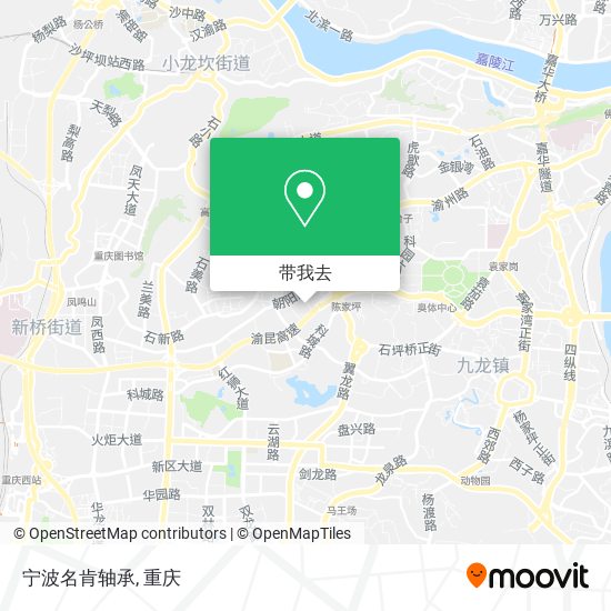 宁波名肯轴承地图