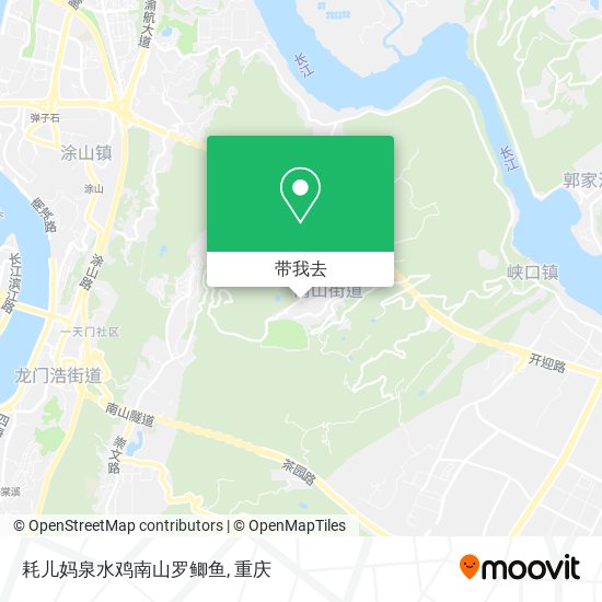耗儿妈泉水鸡南山罗鲫鱼地图