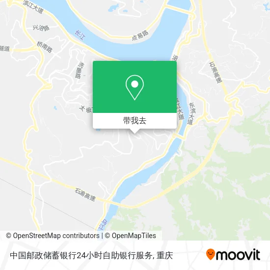 中国邮政储蓄银行24小时自助银行服务地图