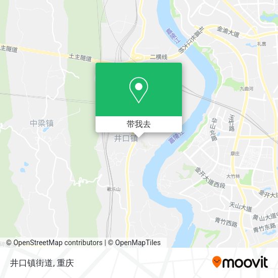 井口镇街道地图