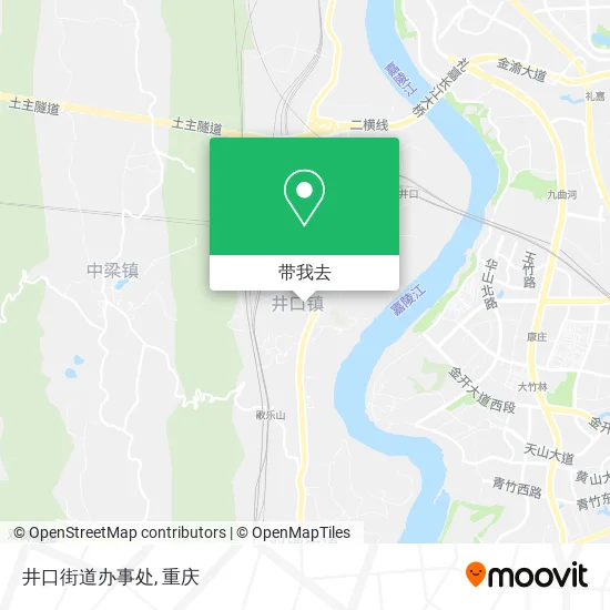 井口街道办事处地图