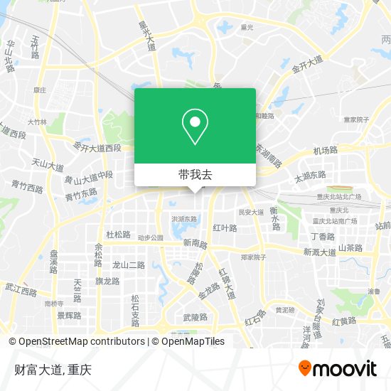 财富大道地图