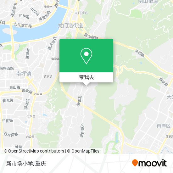 新市场小学地图
