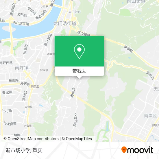 新市场小学地图