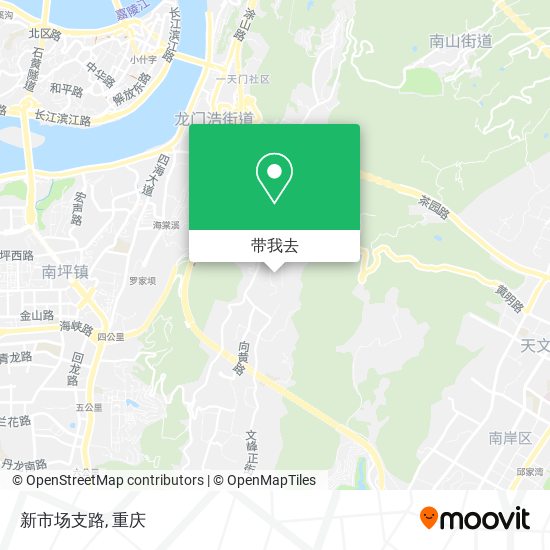 新市场支路地图