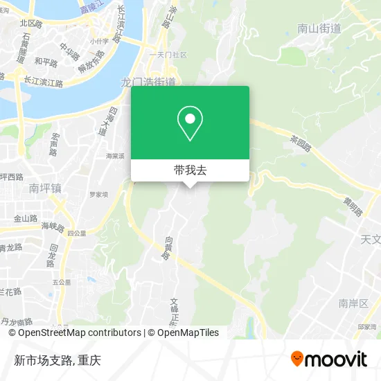 新市场支路地图