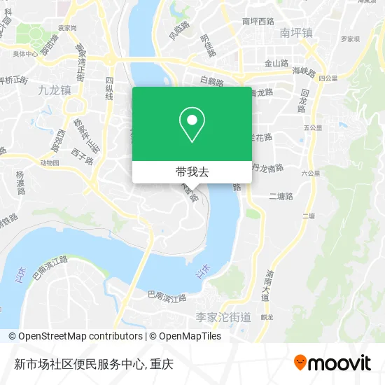 新市场社区便民服务中心地图