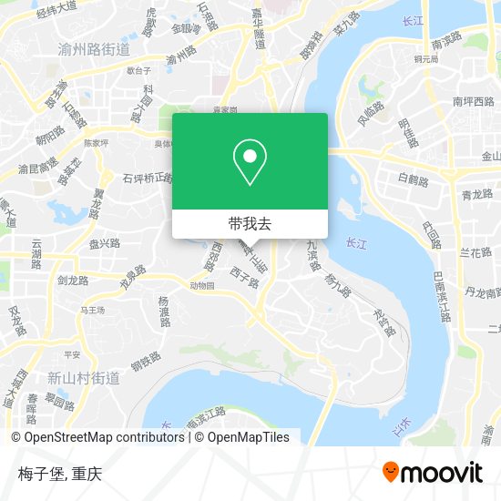 梅子堡地图