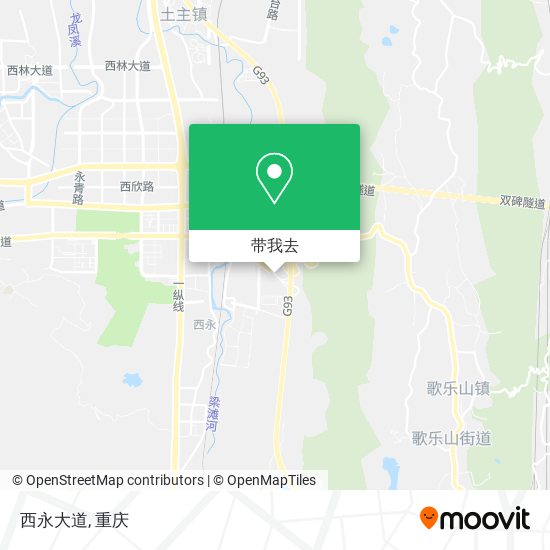 西永大道地图